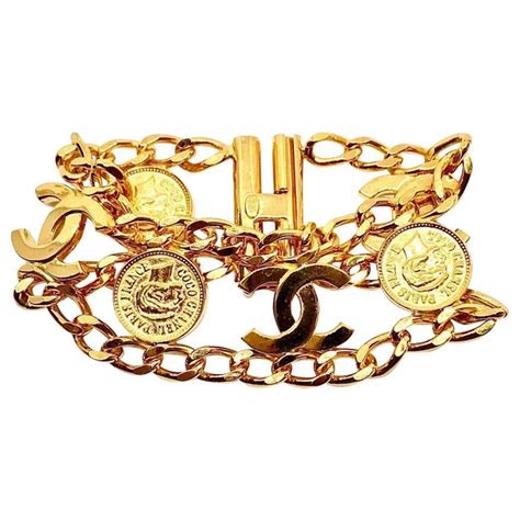 vintage chanel bracelet|vintage chanel bracelets for sale.